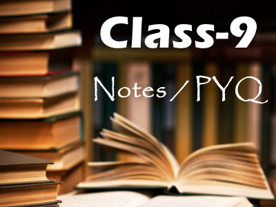 MP BOARD CLASS 9 NOTES